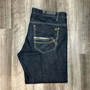 Classic Dark Denim Relaxed Fit Jeans